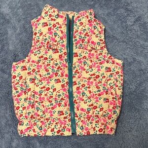 OshKosh B'gosh Floral Puffer Vest